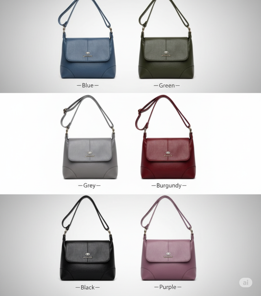 Flap-Over Crossbody Bag